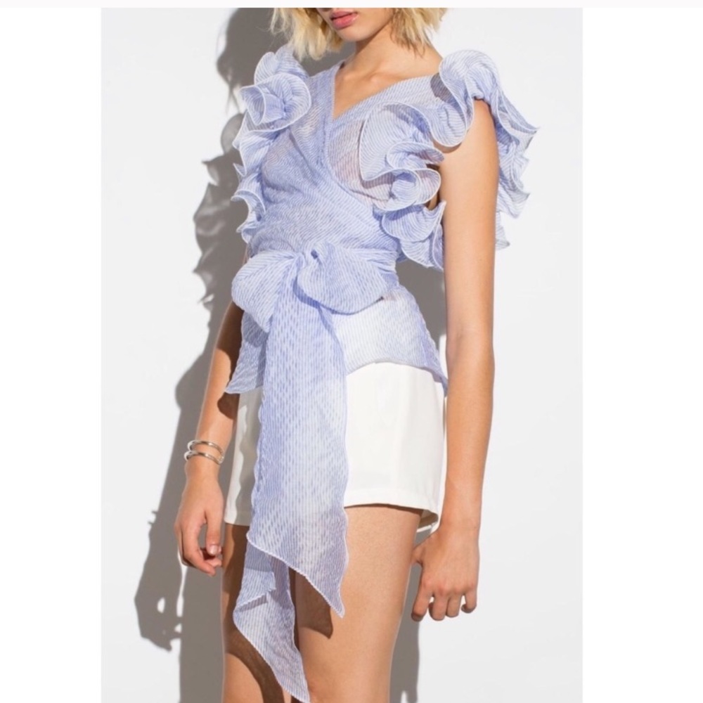 Amanda Uprichard Malin Top in Nantucket